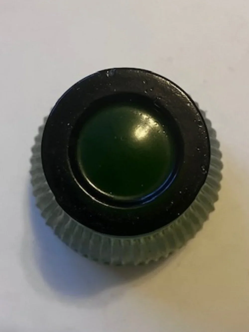 Vintage Green Glass Candy Dish or Vase